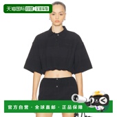 潮奢 毛边Polo衫 Alexander 亚历山大 1h可退 女士 Wang 王 4CC32