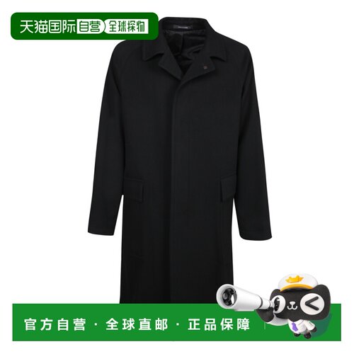 TAGLIATORE 男士大衣 LOYDS350001N5051 男装黑色 AW2025