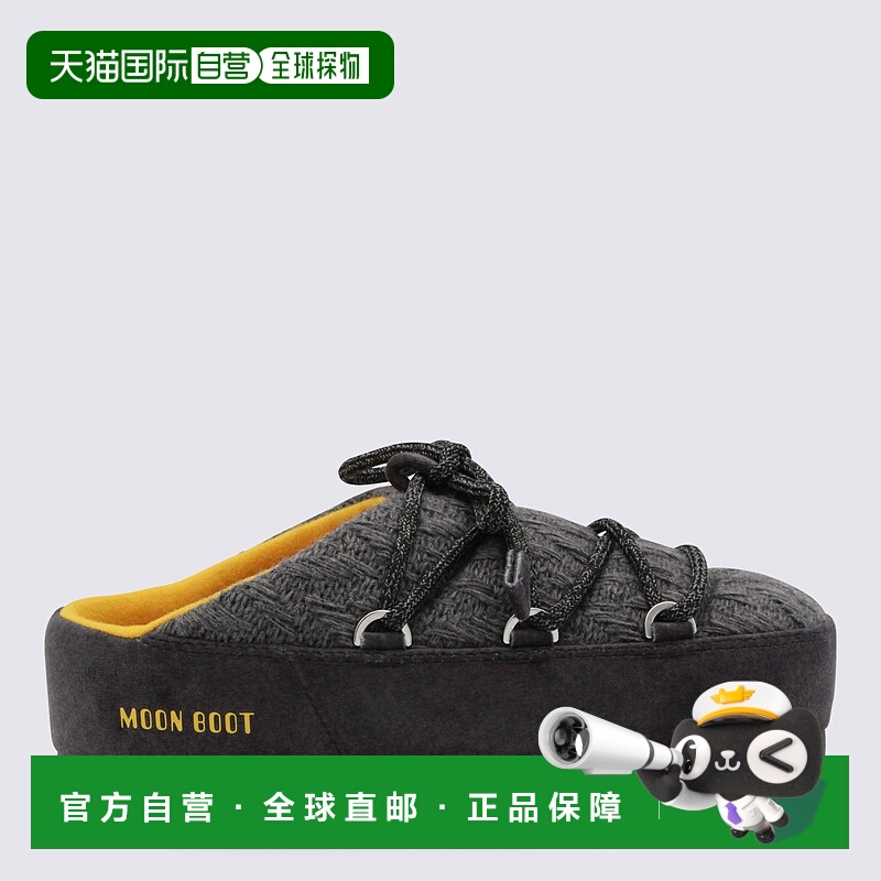1h可退 潮奢 moon boot 月亮靴 女士 灰色平底鞋 80D1470140H019
