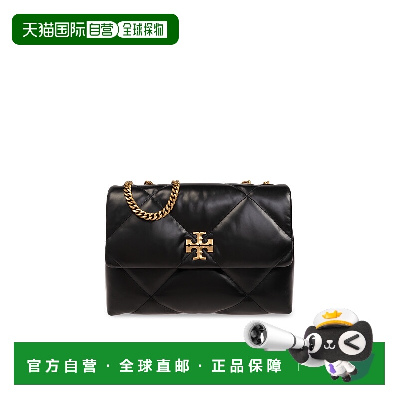 1h可退 TORY BURCH 女士斜挎包 1547040001 CO 黑色 ?Kira Diamon