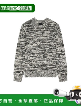 1h可退 潮奢 Club Monaco 摩纳哥会馆 男士 灰色粗纺水手领毛衣 7