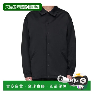 Y-3 男士外套 JW4626 AW2025 黑色 长袖休闲夹克