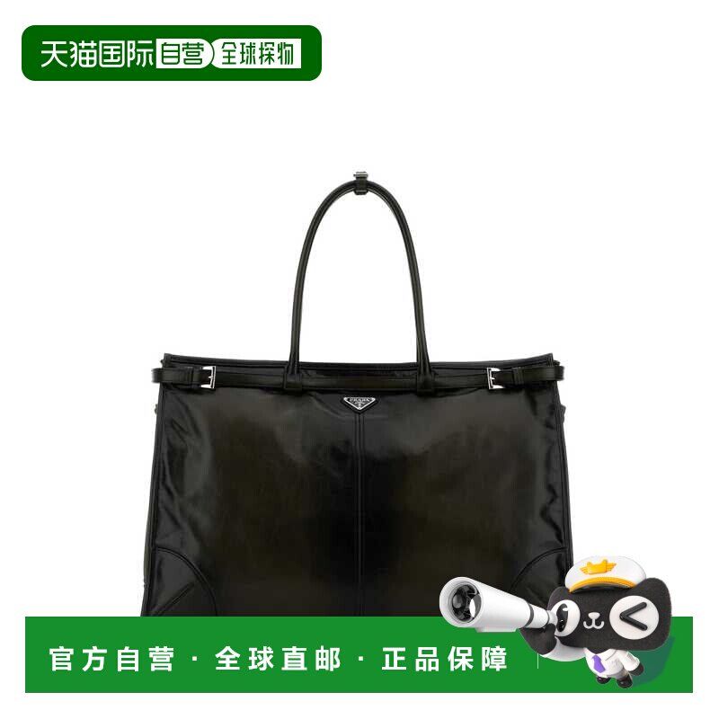 PRADA 男士手提包 2VG1282HKFF03C5 SS2026 绿色 Dark green leat