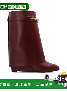 GIVENCHY 女士高跟鞋 BE605LE1J7604 SS2026 红色 Leather wedge