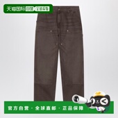 潮奢 双及膝烟草色裤 CARHARTT 1h可退 WIP 男士 子 I034796CO474O