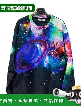 VALENTINO 男士针织毛衣 WV3MF19L7LUU03 SS2023 黑色卫衣