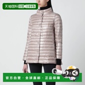 潮奢 Herno 女士 1h可退 浅粉色绗缝尼龙带里衬夹克 PI1234D12017
