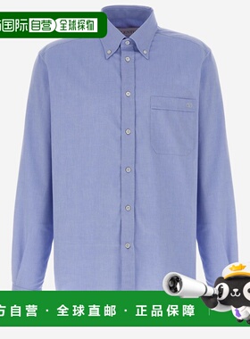 VALENTINO 男士衬衫 8V3ABS80ATHCZV SS2026 浅蓝色