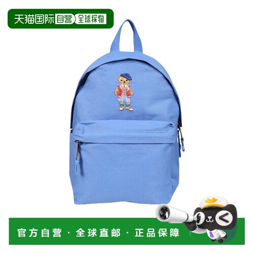 RALPH LAUREN 男童包袋 9AR076BJ0 SS2025 蓝色 拉链双肩包