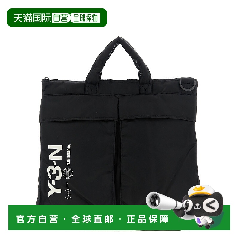 1h可退 Y-3 男士手提包 JX0054BLACK AW2025 黑色 Padded 'NBHD'