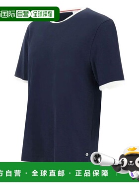THOM BROWNE 男士T恤 MJS083A00042415 SS2026 蓝色