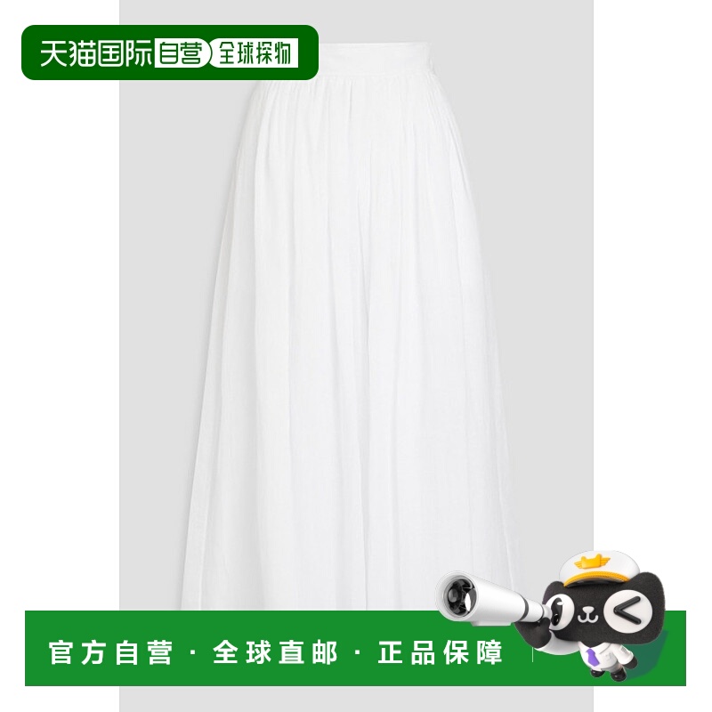 1h可退 潮奢 Chloe 蔻依 女士 苎麻中长半身裙 CHC23SJU13016