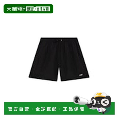 AUTRY 男士短裤 SHPM023KNYLONBLACK SS2026 黑色休闲裤
