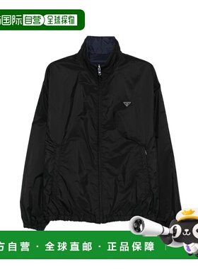 PRADA 男士夹克 SGD1311WQ9F0D9M SS2026 黑色 GIUBBINI