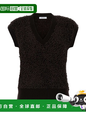 SALVATORE FERRAGAMO 女士针织衫 13H751788430DARKEXPRESSO背心