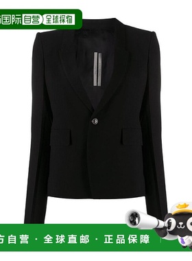 RICK OWENS 女士西服 RP20F2764WP09 AW2020 黑色 黑色单排扣西装