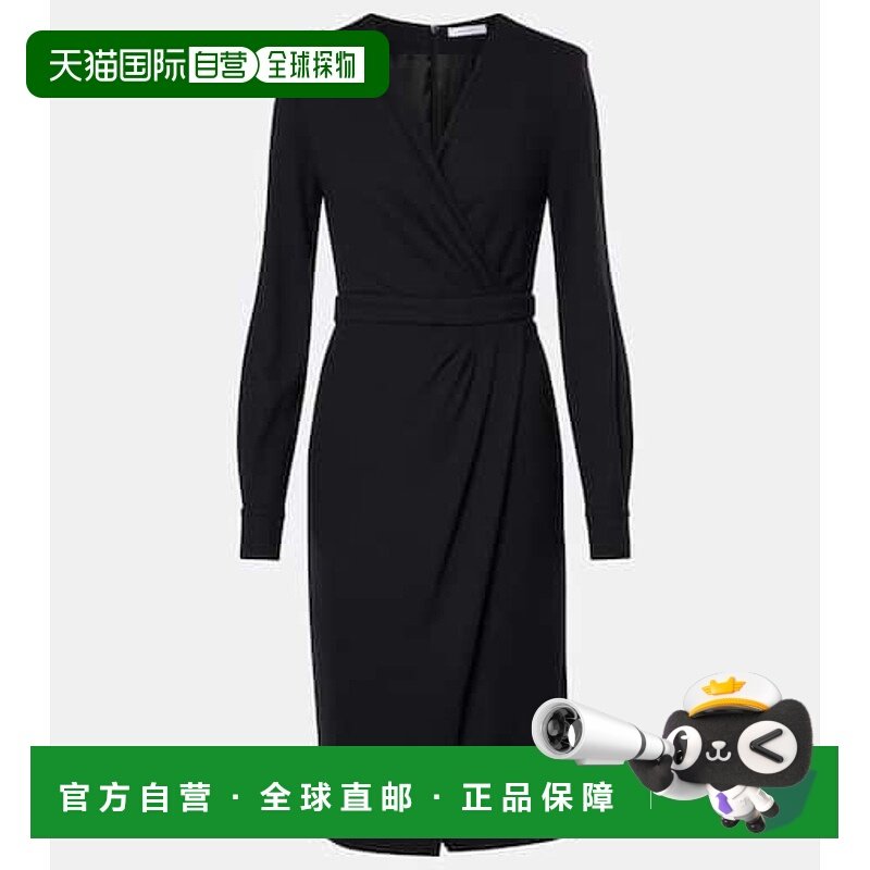 1h可退 潮奢 MaxMara 麦斯玛拉 女士 Virtus 褶皱针织中长连衣裙