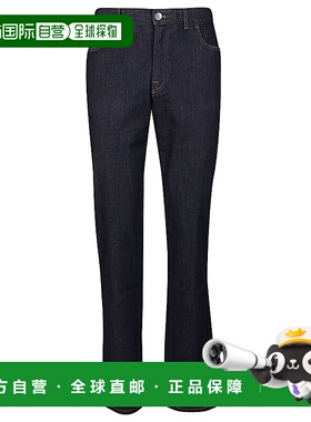 1h可退 潮奢 Brioni 布里奥尼 男士 黑色弹力棉质牛仔裤 SPNN0MP9