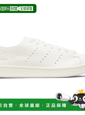 潮奢 Y-3 男士 白色 Stan Smith 运动鞋 KI3463