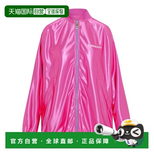 SS2022 DSW001TRPE8 粉红色 Logo KHRISJOY print 女士针织毛衣