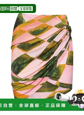 1h可退 潮奢 Louisa Ballou 女士 Coastline印花迷你短裙