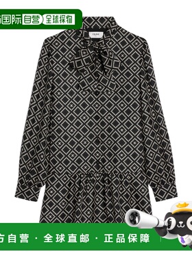 CELINE 女士连衣裙 2R95O471Z38VA SS2025 黑色 CELINE DRESS