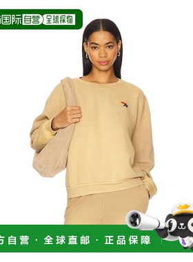 1h可退 潮奢 Aviator Nation 女士 基础款宽松水手领运动衫 SWRXE