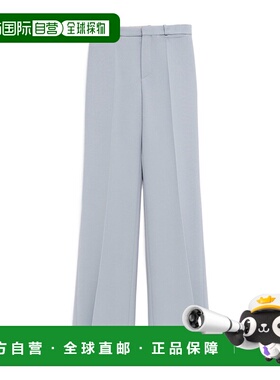 CHLOÉ 女士休闲裤 CH25SPA06302640 SS2025 灰色 腰带袢休闲裤