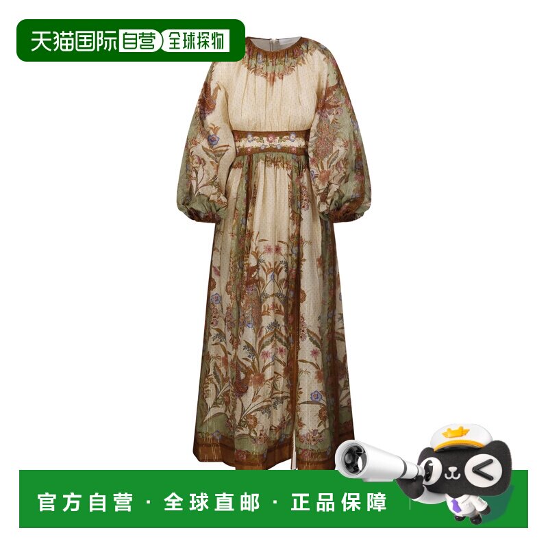 ZIMMERMANN 女士连衣裙 5947DSS262CREAM AW2026 卡其色图片