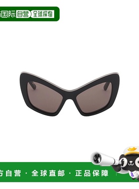 BALENCIAGA 女士眼镜 751440T00391000 SS2024 黑色