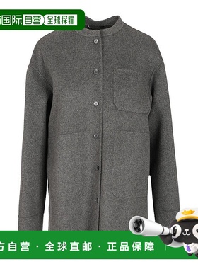 1h可退 S MAX MARA 女士夹克 2529046031600700050 CO 灰色外套