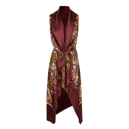 ETRO 女士连衣裙 WRDA0029AK19TX0866 AW2026 酒红色