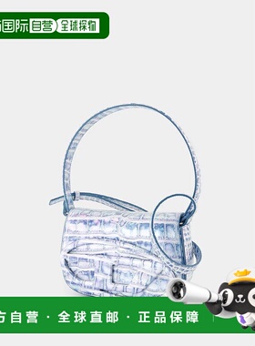 DIESEL 女士单肩包 X08396P8247 SS2025 蓝色 Diesel 1Dr Shoulde