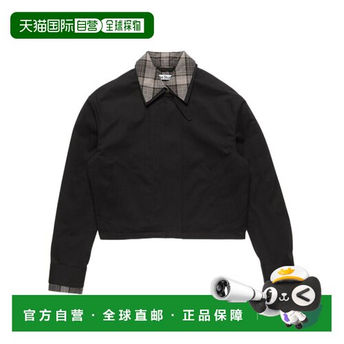 奢淘 Acne Studios 假两件斜纹布夹克 女 A90742