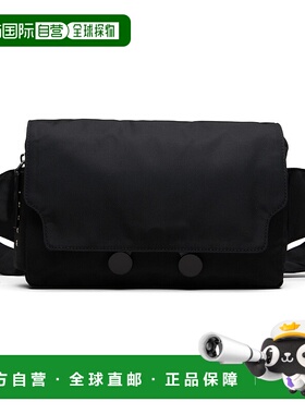 1h可退 潮奢 Marni 玛尼 男士 黑色 Cityscape 腰包 MUMQ0023A0P8