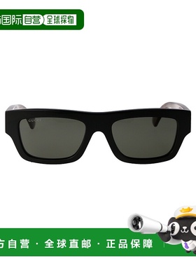 GUCCI 男士太阳镜 GG1301S001 SS2025 黑色 Sunglasses