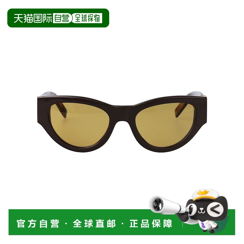 1h可退 SAINT LAURENT 女士眼镜 SLM94010 CO 绿色 猫眼太阳镜
