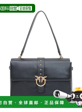 PINKO 女士单肩包 105067A0QOZ99Q AW2025 黑色 Pinko Black Love