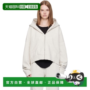 汤姆 福特 Zip抓绒连帽衫 Tom Eternal Ford 灰白色 潮奢 女士