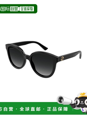 GUCCI 女士太阳镜 GG1315S002 AW2025 黑色 徽标太阳镜