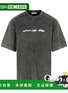 1h可退 潮奢 off-white 男士 標誌印花圓領 T 卹 OMAA120F25JER00