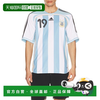潮奢 Adidas 男士 AFA Argentina Home 2006 Messi 19 World 罩杯