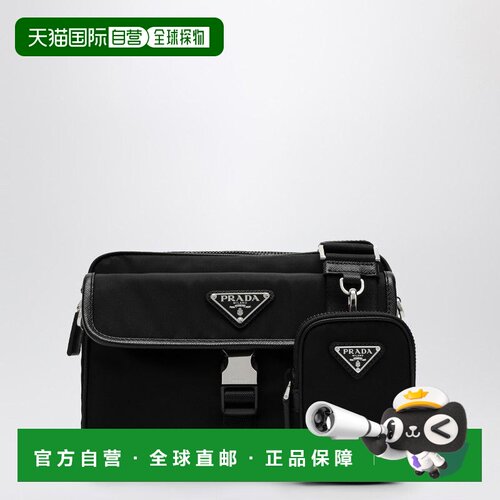 PRADA 男士斜挎包 2VH133XMP2DMHF0002 AW2025 黑色