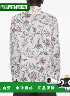 1h可退 ETRO 男士衬衫 99SA5P8MRIB0001X0880 SS2026 蓝色