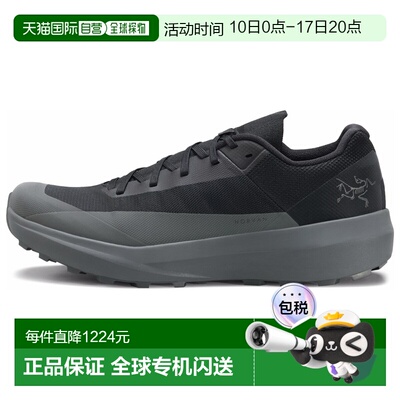Arc'teryx 男士户外越野跑鞋 X000010398BLACKGRAPHITE始祖鸟