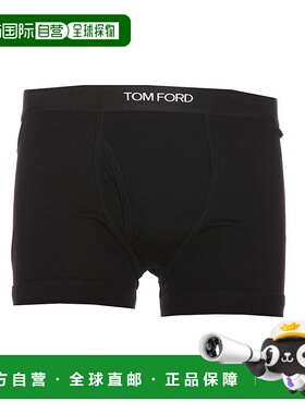 1h可退 TOM FORD 男士内裤 T4LC31040002 CO 黑色 Logo waist box