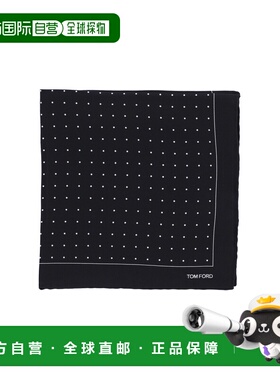 潮奢 Tom Ford 汤姆 福特 男士 Scarfs 黑色围巾 SPR001S0213NAA