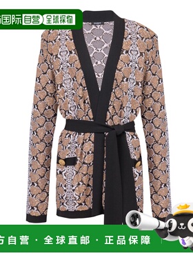 BALMAIN 女士针织毛衣 CF1KN002KF73EKI SS2024 黑色