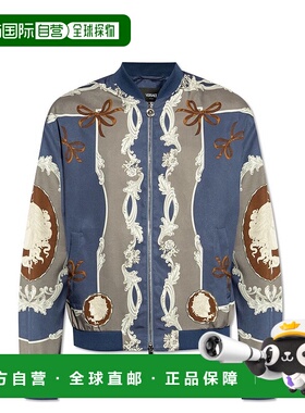 1h可退 潮奢 versace 范思哲 男士 飞行员夹克 10198941A14353