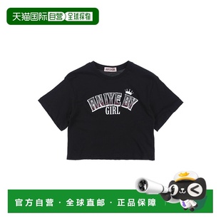 女童 T恤童装 1h可退 舒适时尚 Aniye black黑色 潮奢